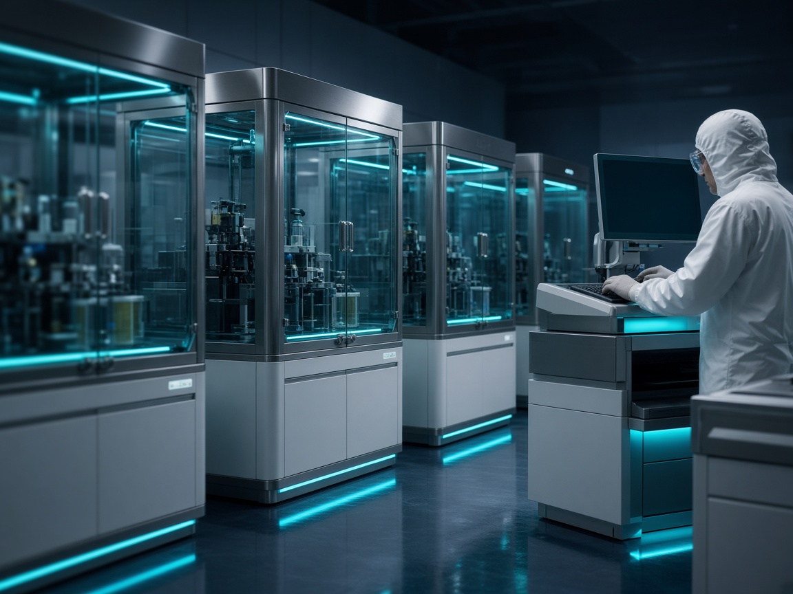 Peptide SPPS clean area