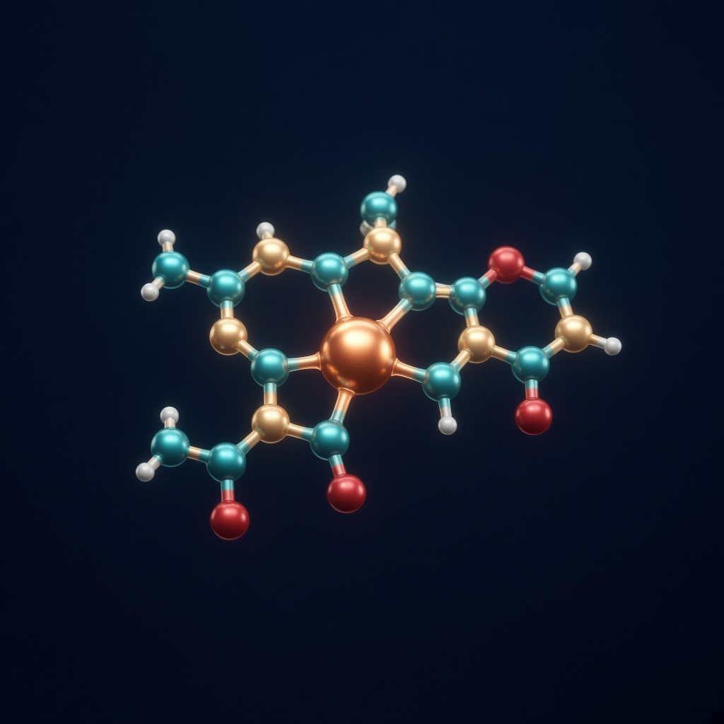 GHK-Cu molecular view