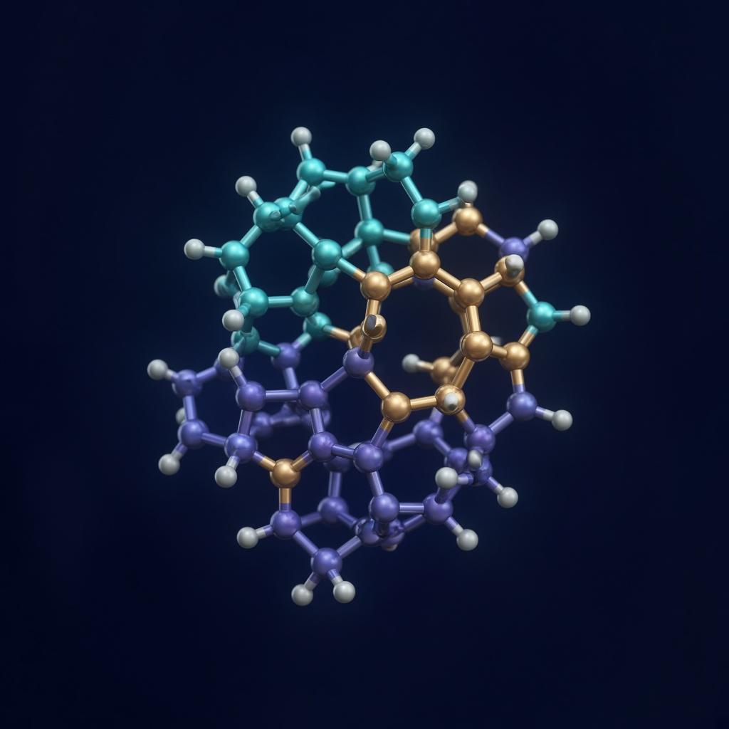 Retatrutide molecular view